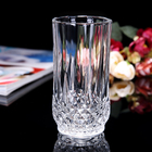 Diamond Design Big Whiskey Glass Cups Bar Lead Free Height 130mm 280ml Custom Logo